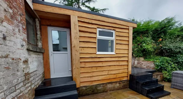 Bespoke Larch Sheds